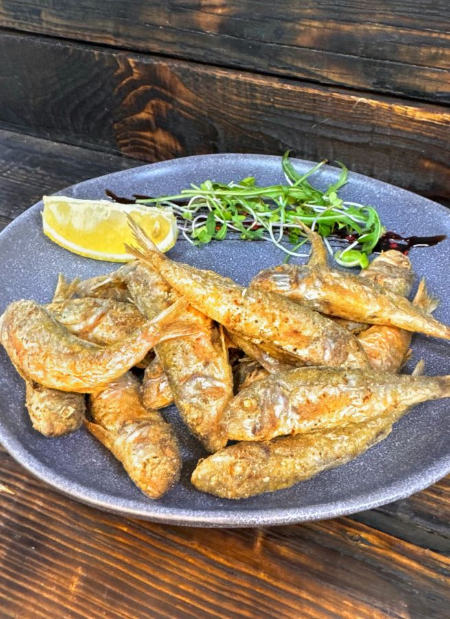 Барабуля в кукурузной муке